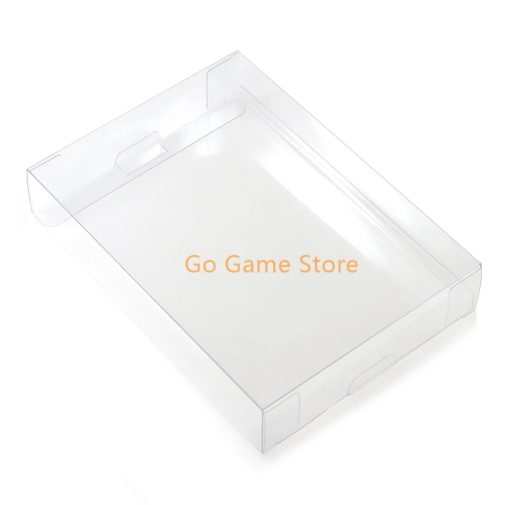 20 piezas transparente para caja de juego SNES N64, funda protectora, juegos CIB, cajas de juego protectoras de plástico PET - imagen 4