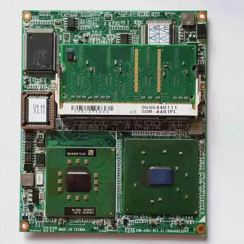 Placa base de CPU integrada SOM-4481 ETX, alta calidad, totalmente probada, envío rápido SOM-4481FL - imagen 3