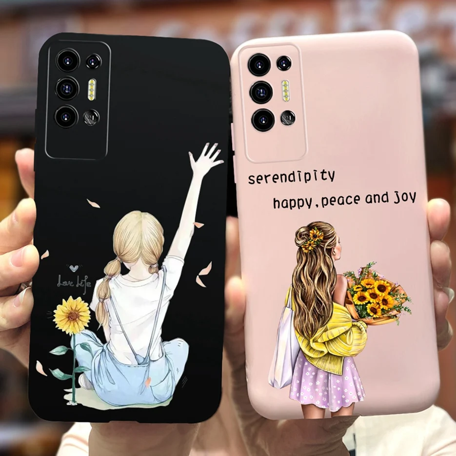 Funda de silicona blanda para Tecno Pova 2, carcasa trasera mate, parachoques, LE7, LE7n - imagen 2