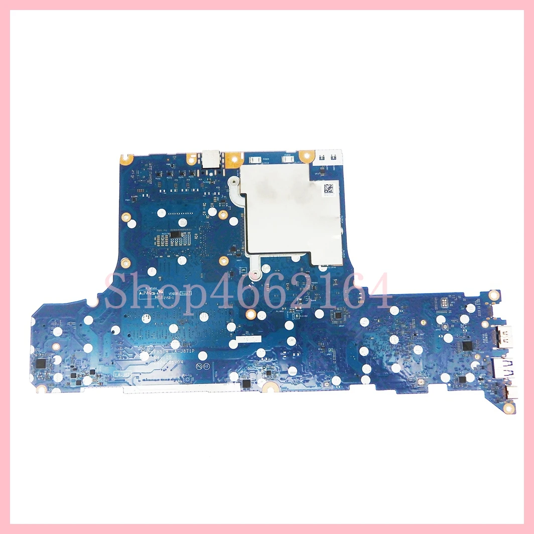 LA-J871P con i5 i7-10th Gen CPU GTX1650/GTX1650ti V4GB GPU placa base para ordenador portátil Acer Nitro AN515-55 placa base para portátil - imagen 3
