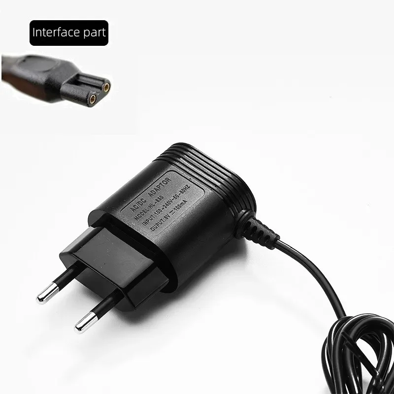 Adaptador de carga de maquinilla de afeitar HQ850, enchufe de pared, alimentación de CA, 8V, 100mA, para PHILIPS HQ915, HQ916, HQ988, HQ909, S5077, S5080, S5077, FT618, FT668 - imagen 4