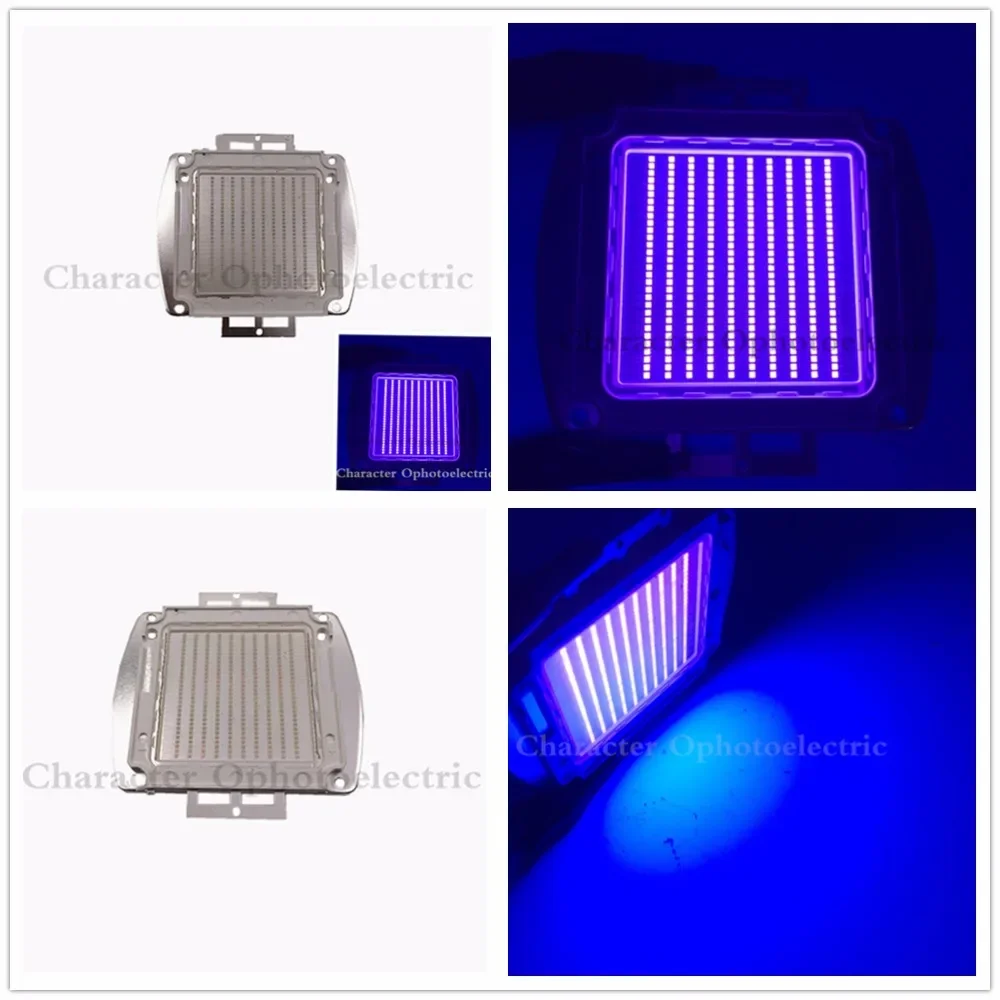 150W 200W 300W Chip LED de alta potencia 45Mil Diodo LED ultravioleta UV 395-400nm - imagen 3