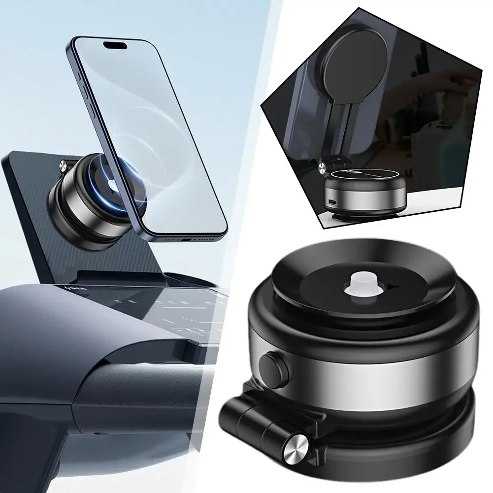 Soporte para teléfono de coche con ventosa Dual CZ07, soporte de navegación para coche, adsorción al vacío, accesorios para teléfono de coche - imagen 2