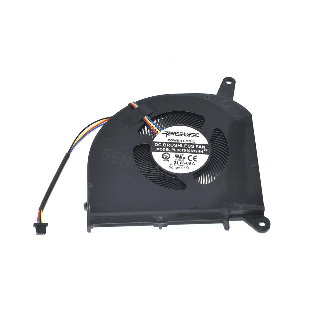 Ventilateur de refroidissement pour ordinateur portable, CPU, GPU, Gigabyte AERO15, 15G, 15P, 17P, 17G, XC, XB jas7G, Rx5G, RP77, RP75W, PLB07010S12HH, DC 12V, 0,50 A, 4 broches, nouveau - imagen 5