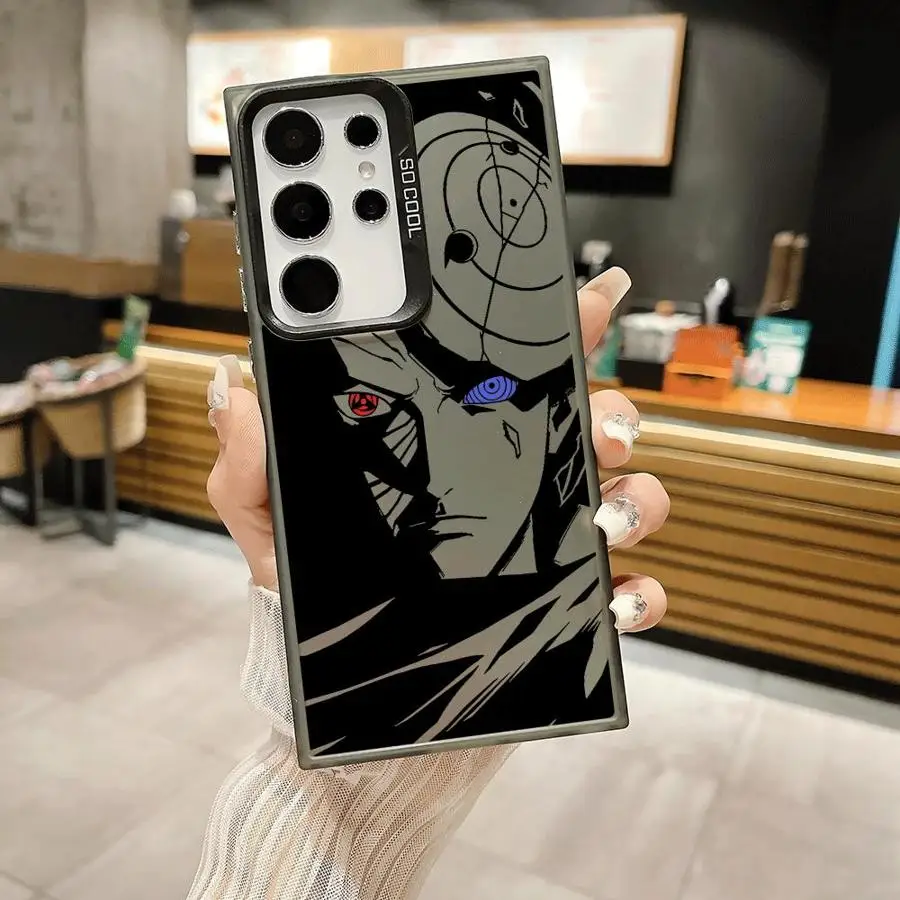 Funda de teléfono para Samsung Galaxy Note 20 Ultra S21 S24 FE S25 S20 Plus S23 S22 S23 funda suave Uchiha Obito - imagen 4