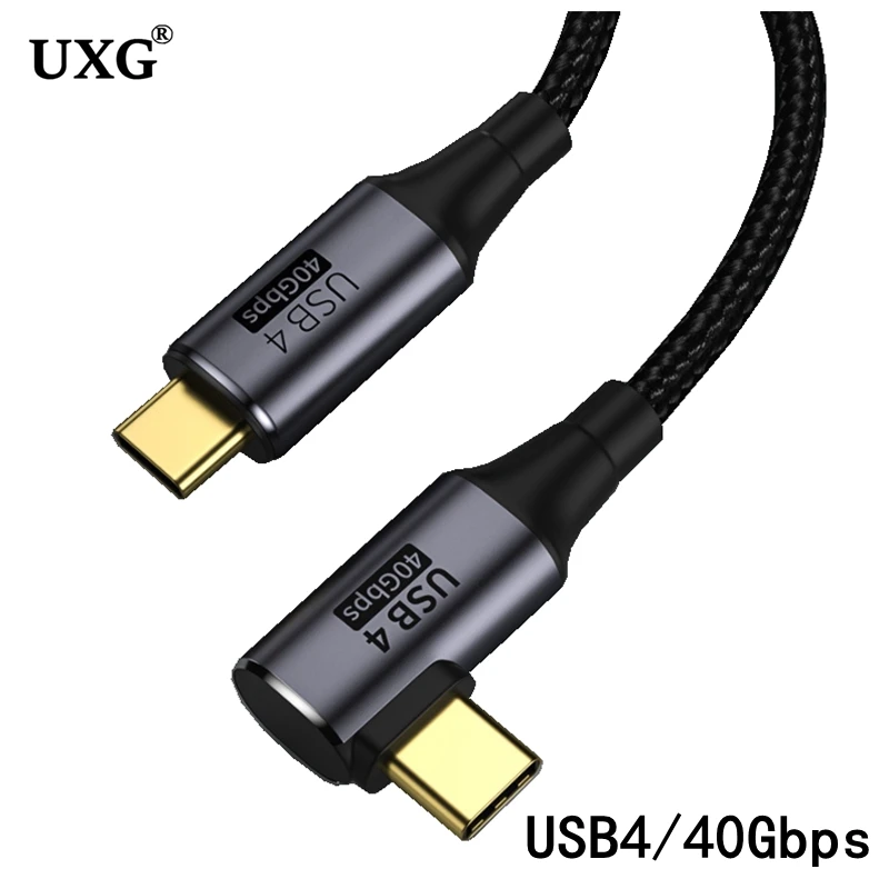 Cable de carga Thunderbolt 4 USB4, datos 40gbps, PD 5A, DP100W, 5K, para MacBook, Mac Pro, Air, IMac, Monitor, SSD, TB3, TB4, USB 4, tipo C - imagen 5