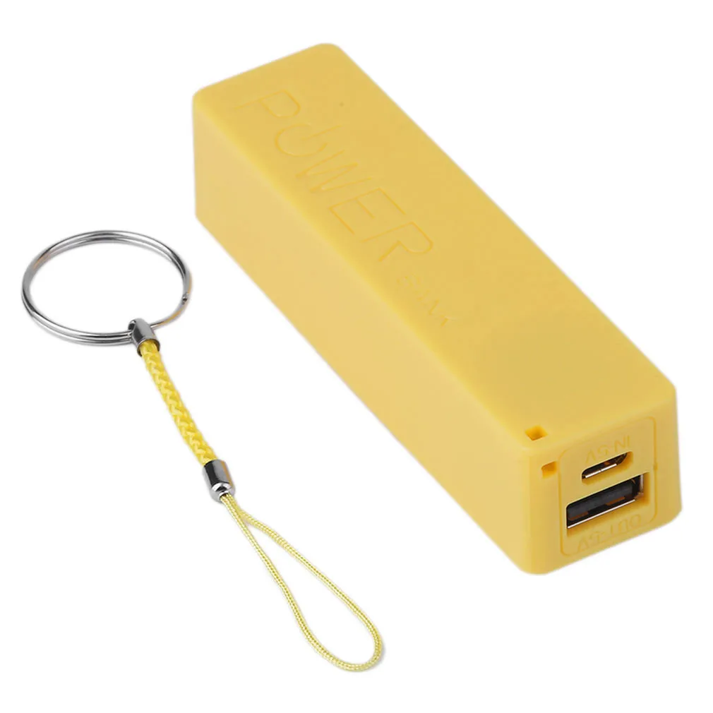 Batería externa portátil de 2600MAH, cargador de batería de respaldo, funda de Banco de energía para teléfonos inteligentes, tamaño 1x18650 - imagen 4