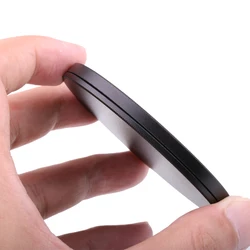 Juego de cubierta protectora de caja de almacenamiento de filtro de metal de 49/52/55/58/62/67/72/77/82 mm