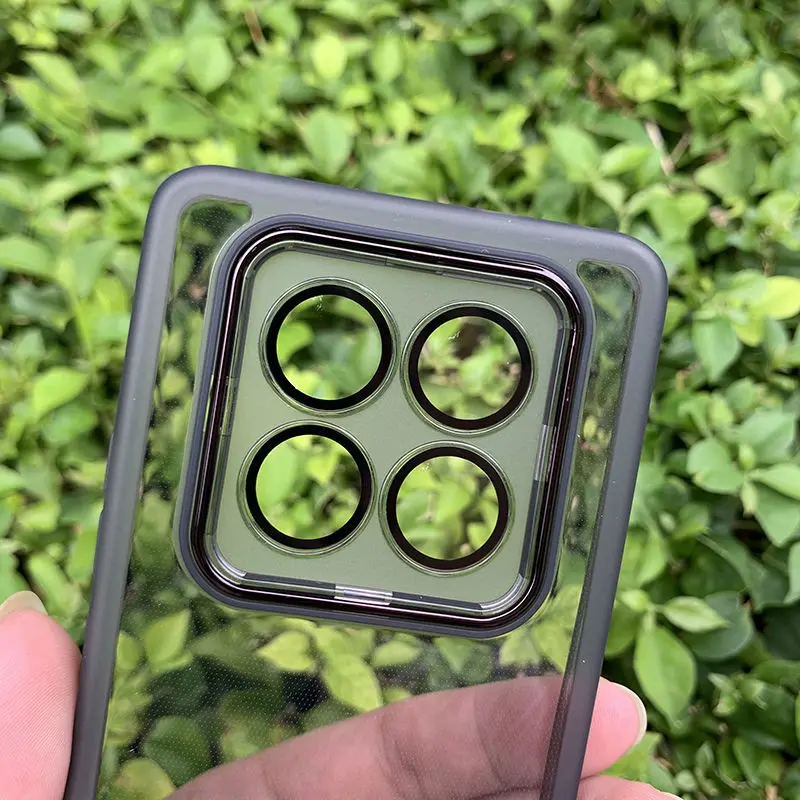 Para Xiaomi POCO X7 funda suave TPU transparente lente magnética funda protectora trasera para Xiaomi POCO X7 X6 Pro X 7 carcasa de teléfono - imagen 3