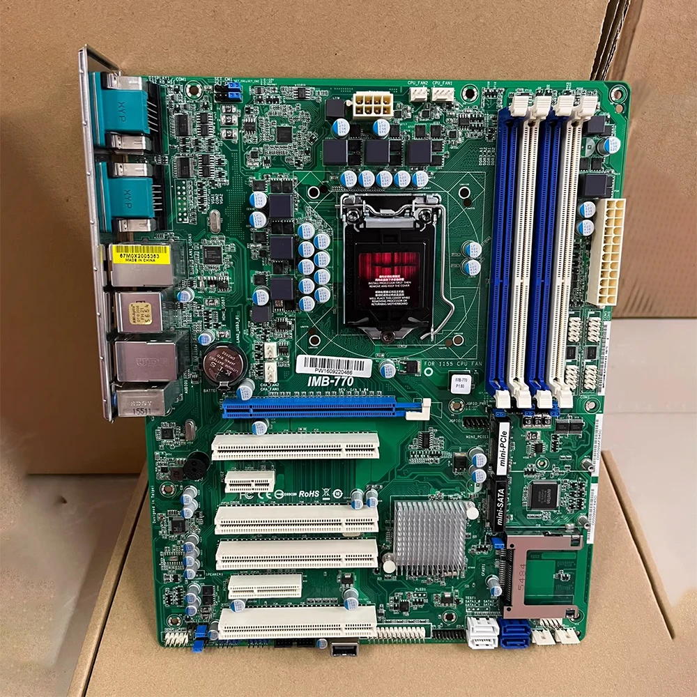 Placa base de control industrial IMB-770 REV.G/A 1.04 - imagen 4