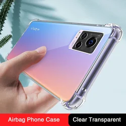 VIVO V20 Pro Funda Silicona Transparente Protección Cámara TPU