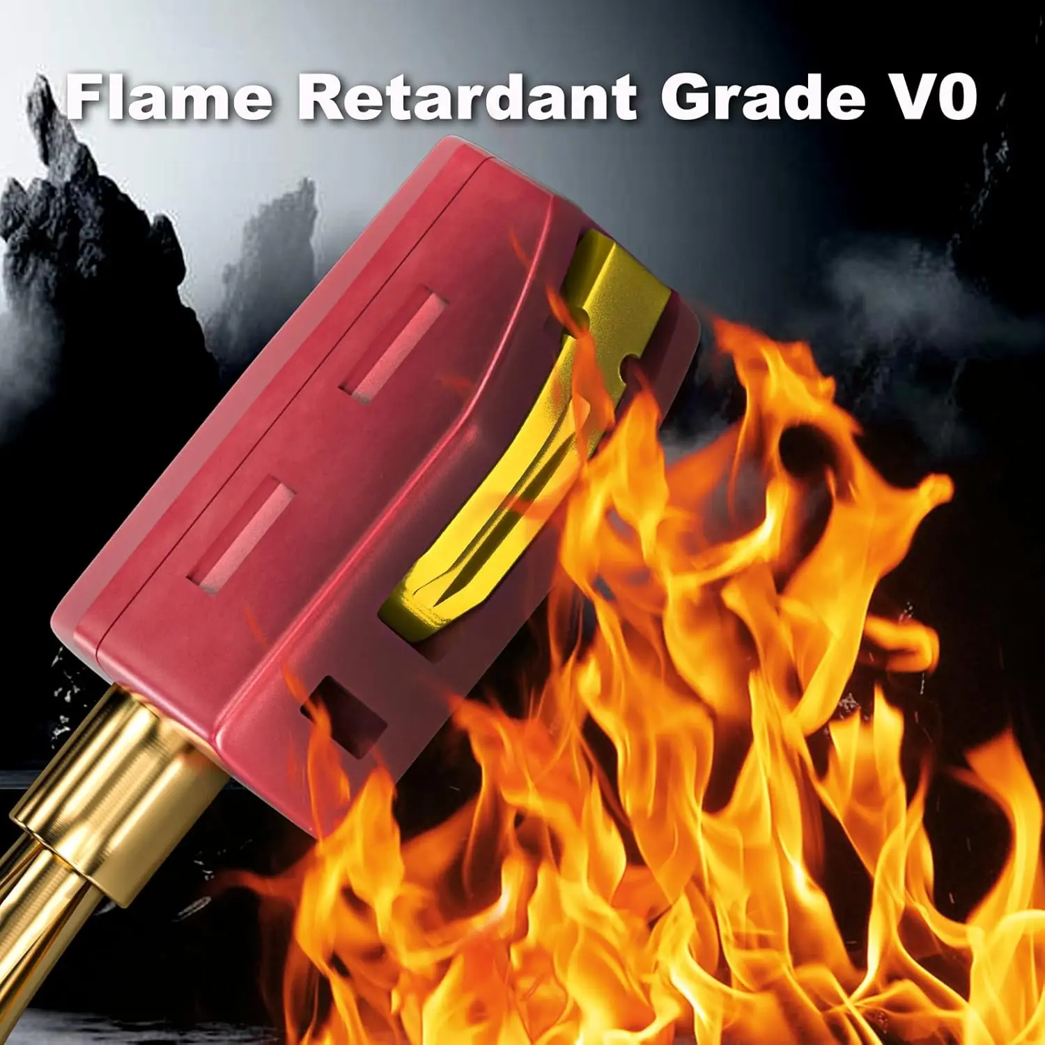 Conector Banana de 4mm, conexión rápida de alta corriente, latón chapado en oro, carcasa ignífuga, conector Banana 32A, prueba eléctrica sin soldadura - imagen 5