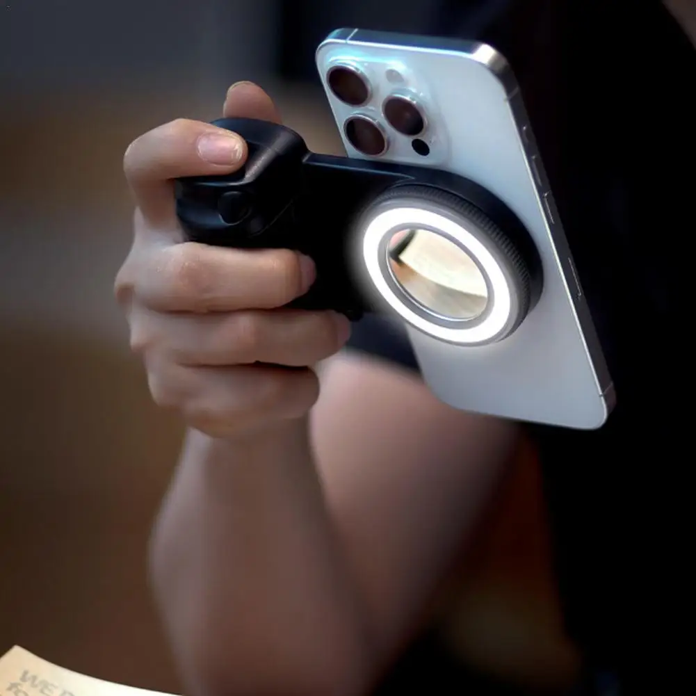 Luz para selfies para teléfono móvil, ayuda para disparar Bluetooth, luz de relleno para grabación de vídeo en vivo, accesorios de luz para selfies para móvil