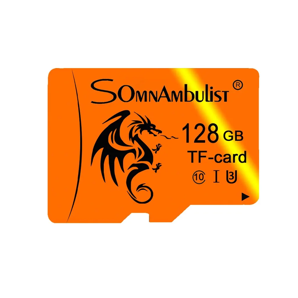 Tarjeta de alta velocidad SomnAmbulista 128GB A1 para TV móvil tarjeta de memoria 64GB U3 TF 16GB Mini tarjeta SD 32GB U1 tarjeta de memoria 8GB C10