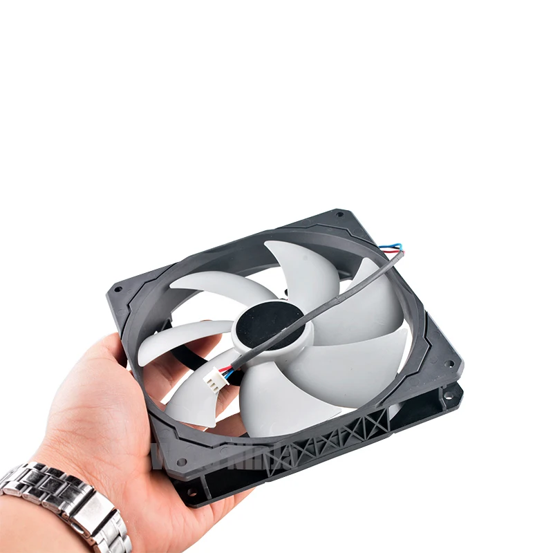 Ventilador de refrigeración NR140ML para serie RMx, 14 cm x 140 mm x 25 mm, DC12V 0,27 A, 850 W (2021) Fuente de alimentación, ventilador con cubierta de computadora de 140 mm - imagen 4