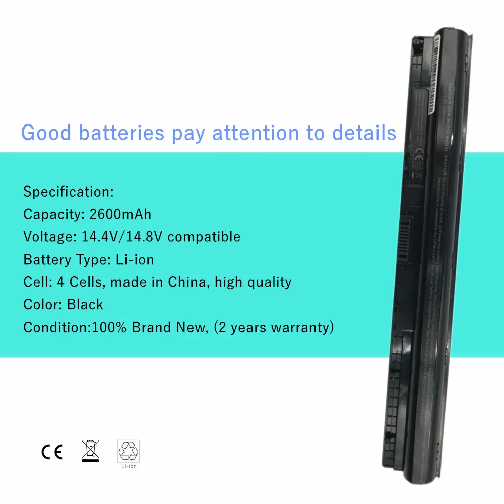 M5Y1K batería del ordenador portátil para Dell Inspiron 15 5000 5551 5555 5558 5559 5758 17-5755 N3451 N3452 N3458 N3551 N3552 N3558 N5451 N5458 - imagen 3