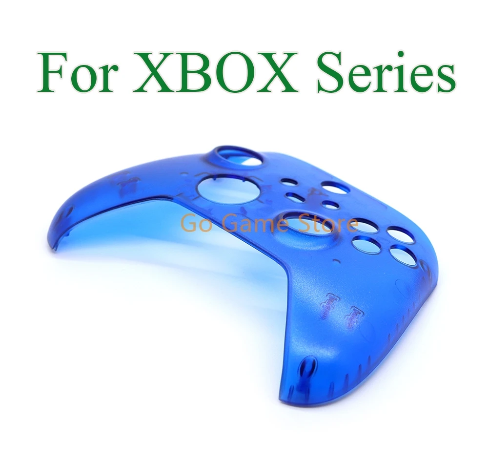 Carcasa frontal transparente para Xbox Series X S, pieza de reparación de repuesto, 1 ud.