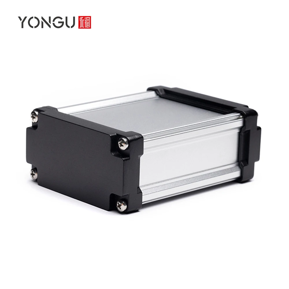 Caja de proyectos electrónicos para exteriores OEM, carcasa de instrumentos de procesamiento personalizada, caja impermeable de aluminio M07 90*45MM