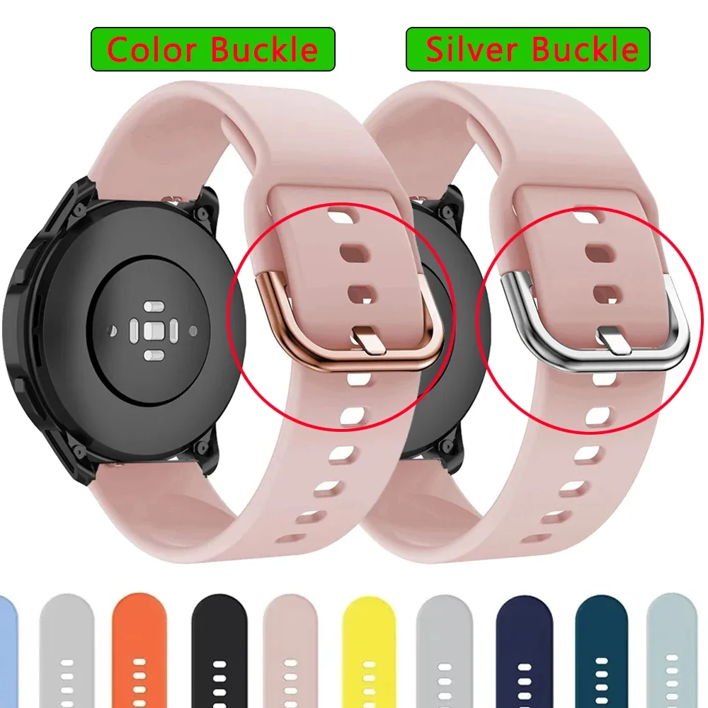 Correa S4 S1 para Xiaomi Watch S4 S3 S2 S1 Mi Color 2, repuesto de correa para reloj inteligente, pulsera de silicona de 22mm, correas