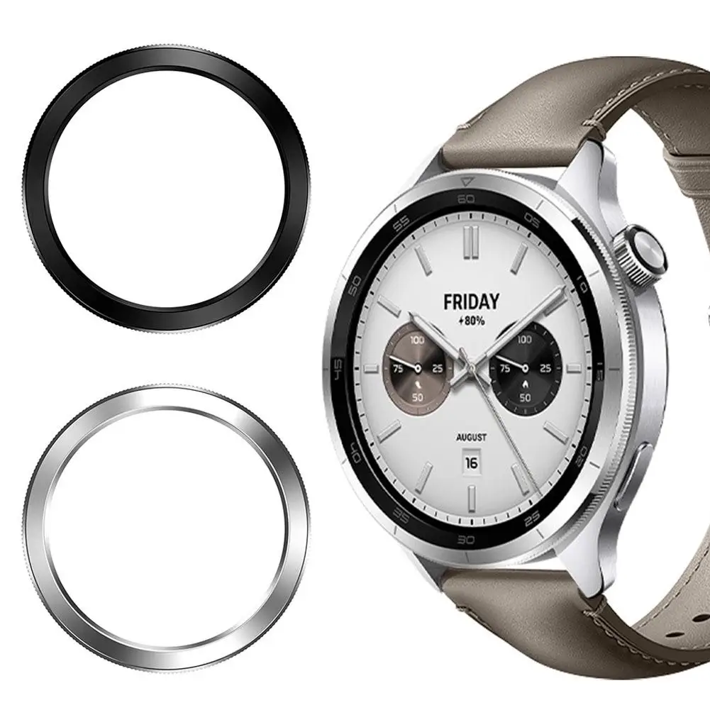 Caja de plástico con marco de moda para reloj inteligente Xiaomi S4/S3, carcasa protectora con bisel simplificado - imagen 5