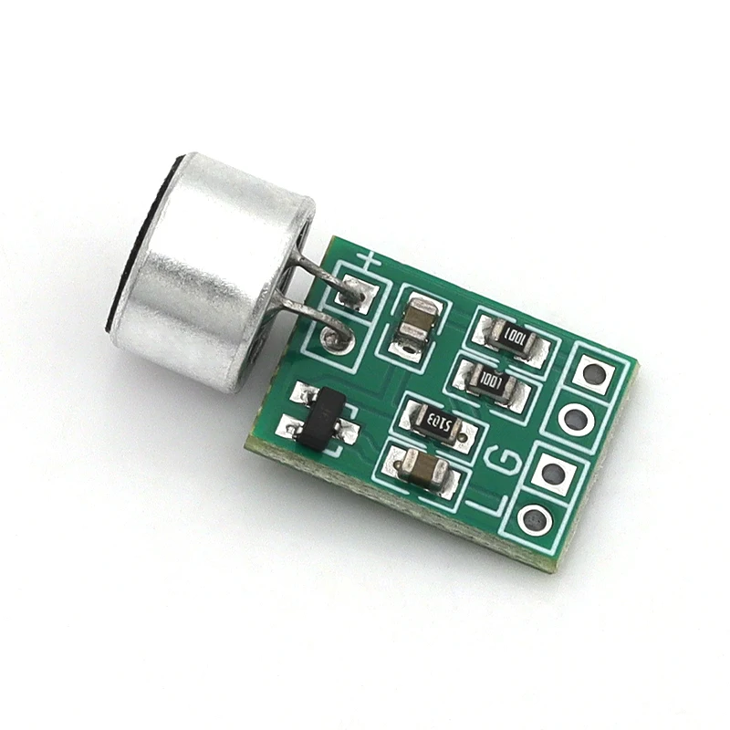 1/5/10 Uds Mini micrófono módulo amplificador de Audio placa de circuito de altavoz DC 2,5-9V 14x12mm accesorios de micrófono - imagen 3