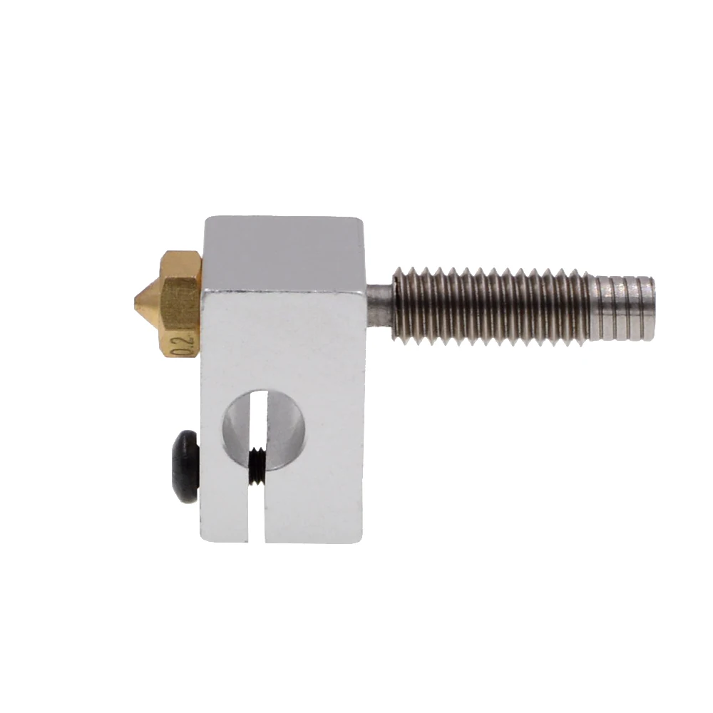 Bloque de calentamiento de aluminio V6, boquilla de Metal para impresora 3D Reprap, e3dV6 M6, 20x16x12mm - imagen 4