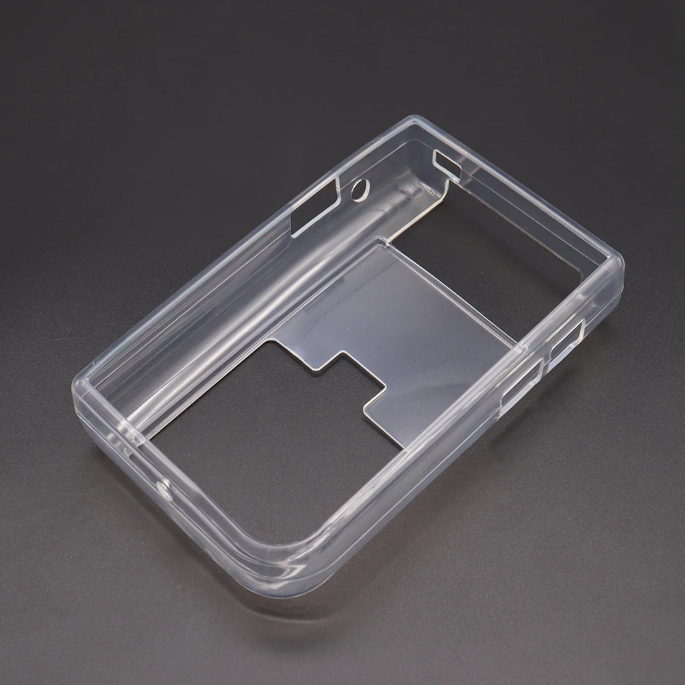 1 unidad de carcasa protectora de TPU transparente para GBA GBP GB, funda protectora transparente para Gameboy, carcasa de cristal suave de silicona - imagen 2