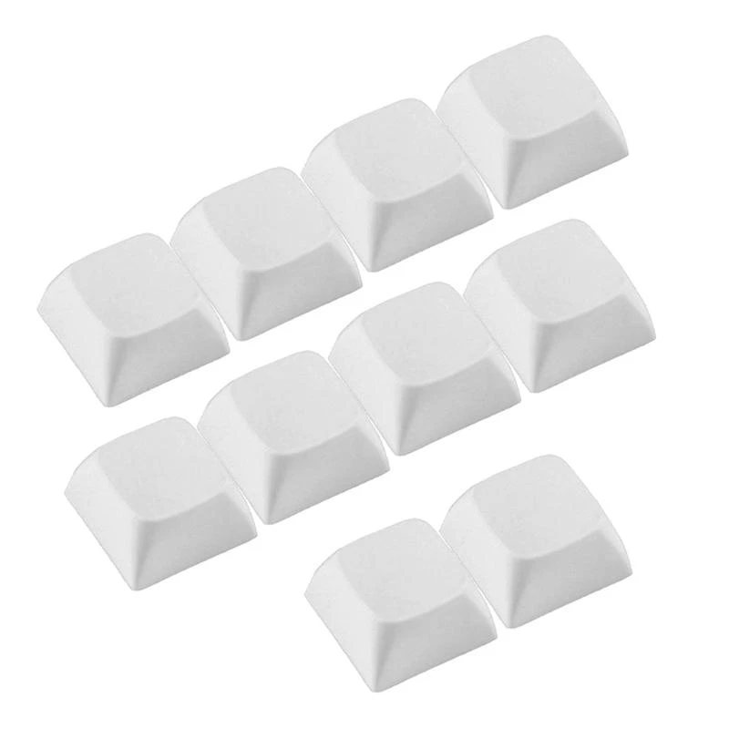 F3ke 10pcs XDA2 KeyCaps 1U Multi Color PBT KeyCap para juegos Mecánicos teclas Capas 1.6 mm Capas grosor en blanco - imagen 5