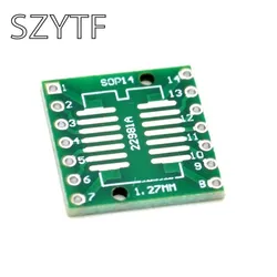 Placa Adaptadora SOP14/SSOP14/TSSOP14 a DIP 0,65/1,27 mm