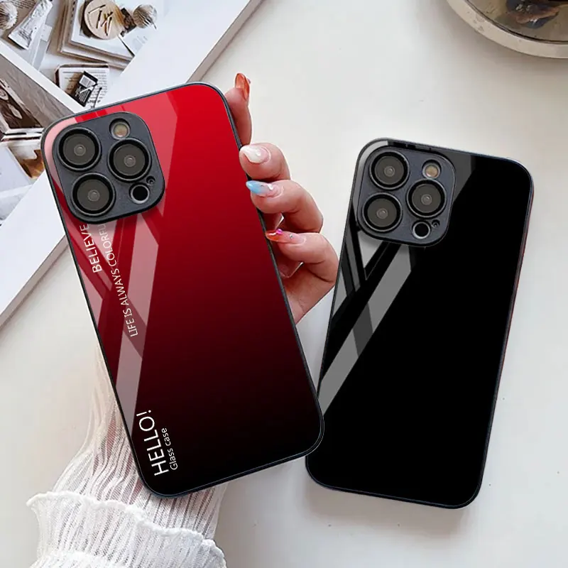 Funda de teléfono Starry Sky para iPhone 16 Pro Max, Fundas para iPhone 11 13 15 14 12 16promax 15promax, Funda de vidrio templado a prueba de golpes - imagen 2