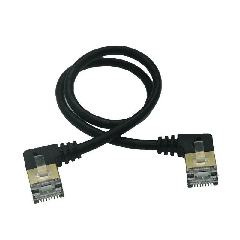 Cable Ethernet RJ45 Cat 7 STP 10Gbps – 1m Angular 90º - imagen 5