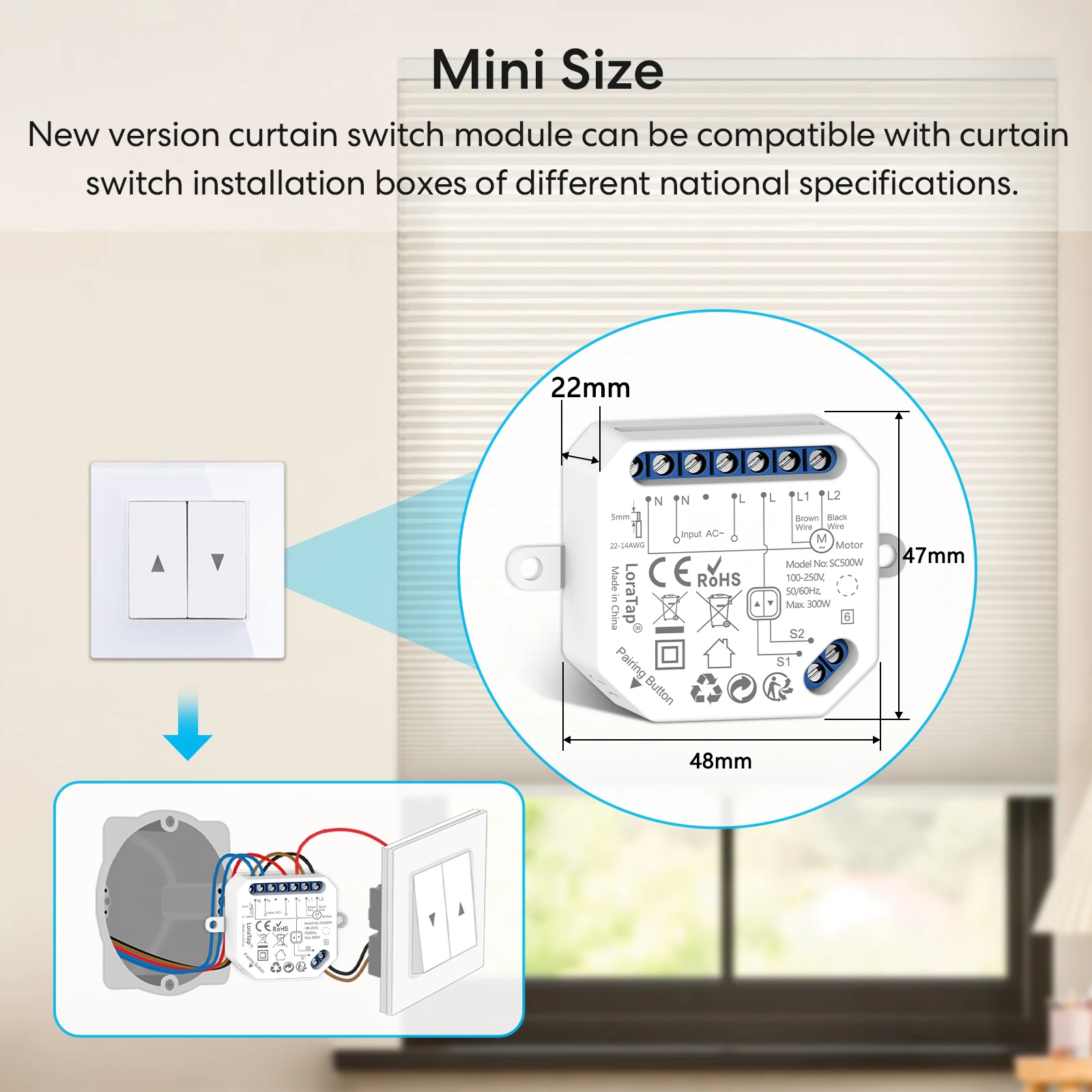 RiooCubee Tuya Smart Life, tragaluz inteligente, persianas, toldos motorizados, configuración de tiempo de ejecución, Control remoto a través del asistente de hogar Alexa - imagen 4