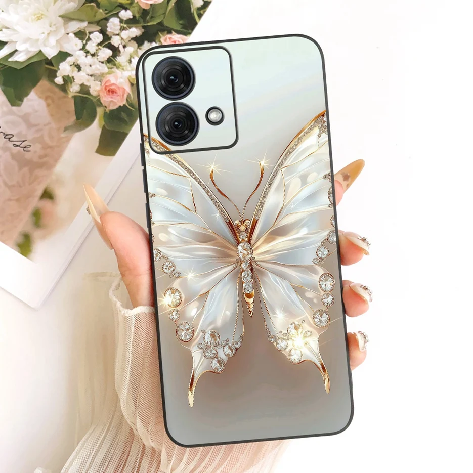 Para Motorola Moto G54 G84 5G funda elegante cubierta pintada de caramelo funda de teléfono suave de TPU para Motorola G54 G 84 Moto G84 MotoG54 5G bolsas - imagen 5