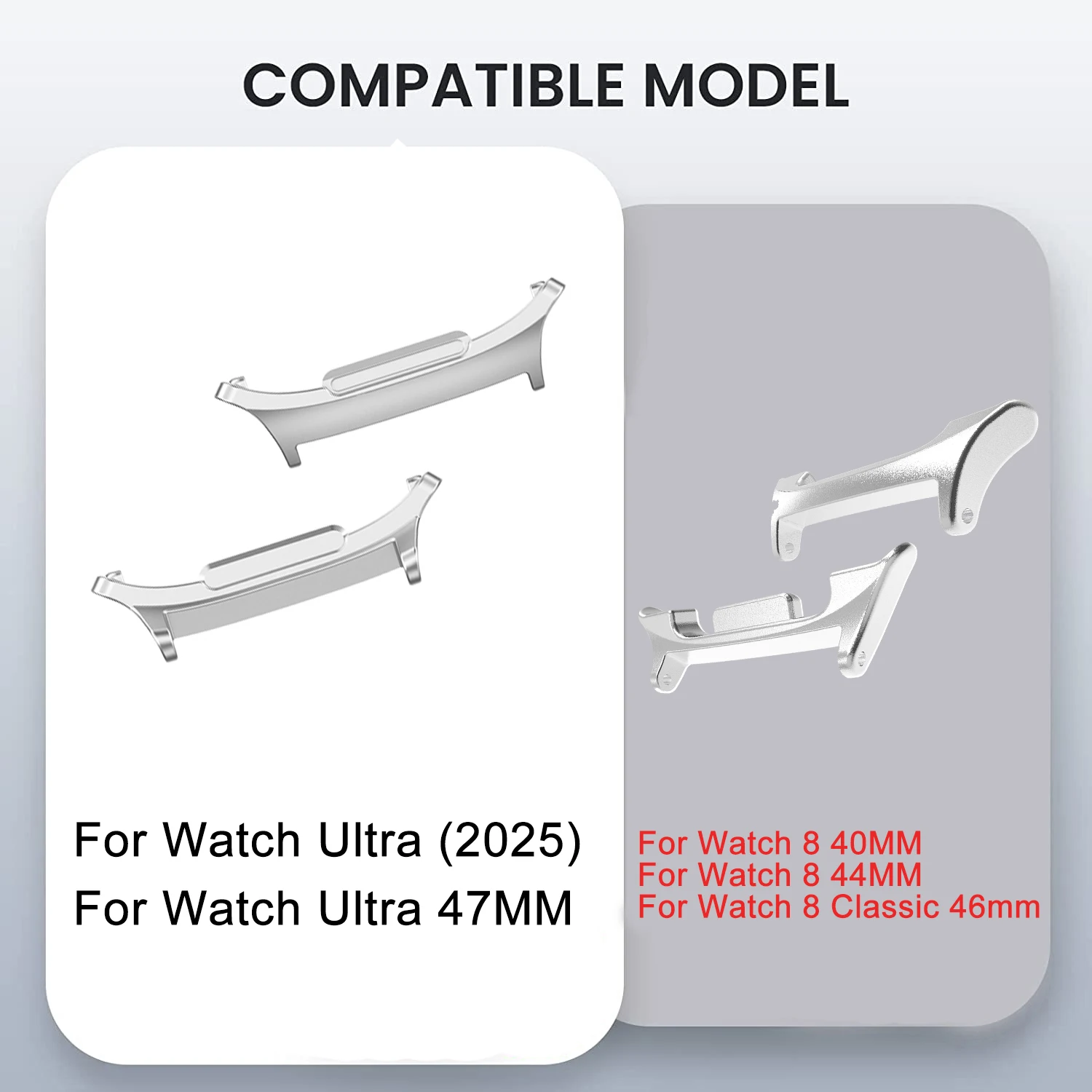 Correa de silicona transpirable para Galaxy Watch Ultra 2025, pulsera deportiva de 47mm para Samsung Galaxy Watch 8/8 Classic 46mm 40 44mm - imagen 4