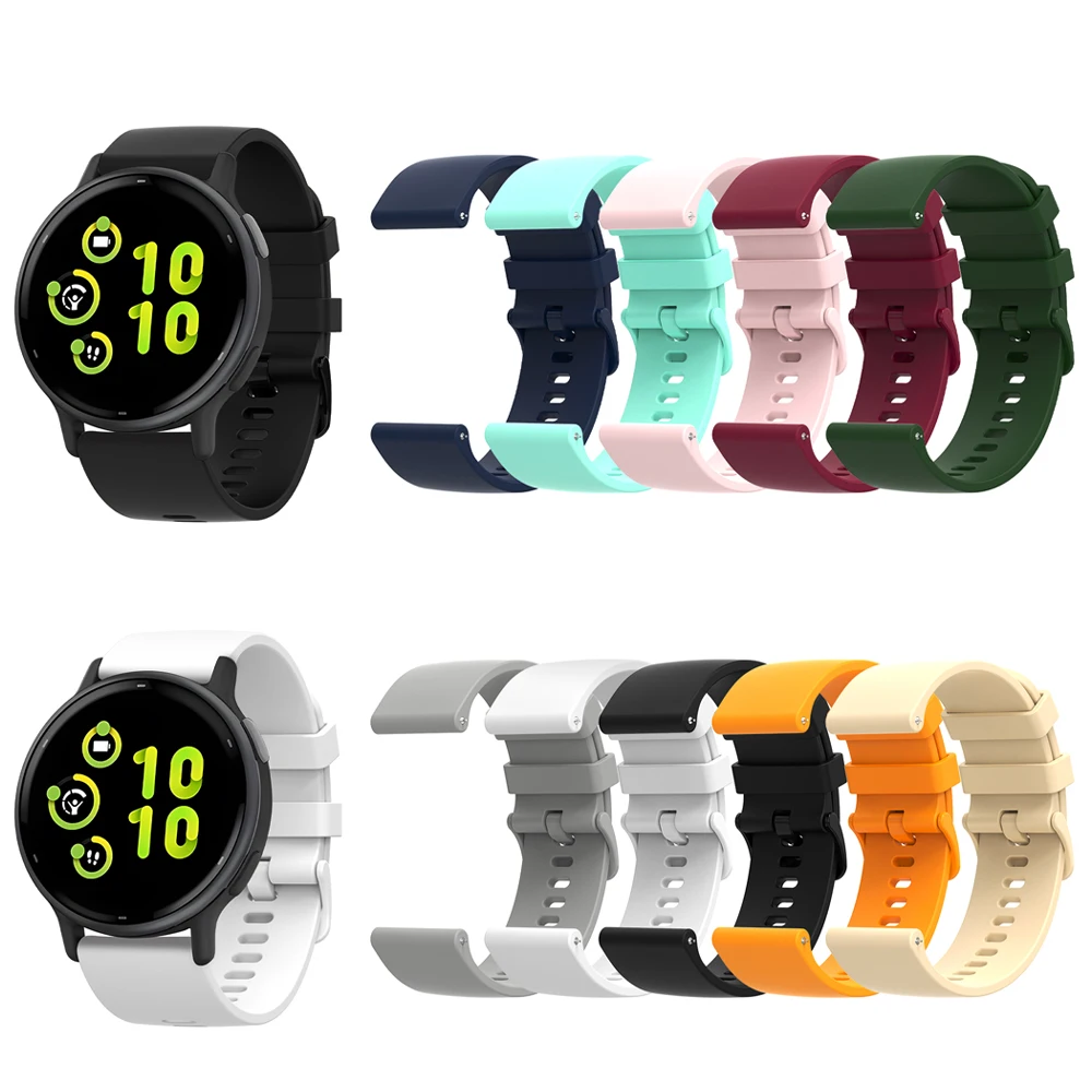 Correa de repuesto para COROS PACE 3, correa de reloj de 20mm y 22mm para COROS PACE 2/APEX 2 Pro/42 46mm, accesorios, pulsera deportiva de silicona - imagen 2