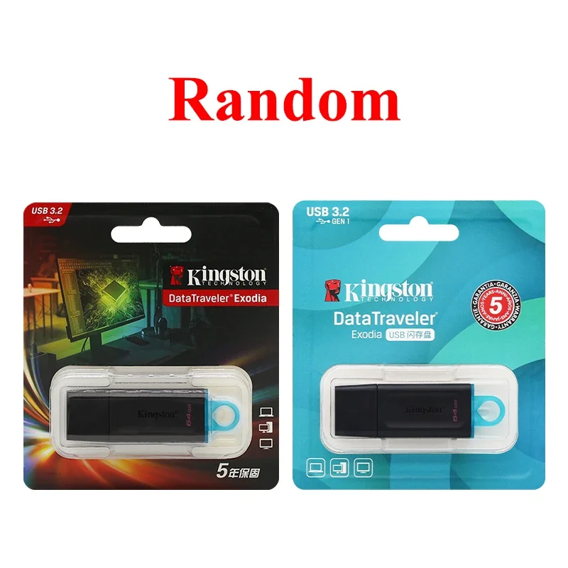 Kingston unidad Flash USB 32GB 64GB 128GB 256GB USB 3,2 Gen 1 unidad de bolígrafo DTX Flash Pendrive para ordenador disco U Original - imagen 3