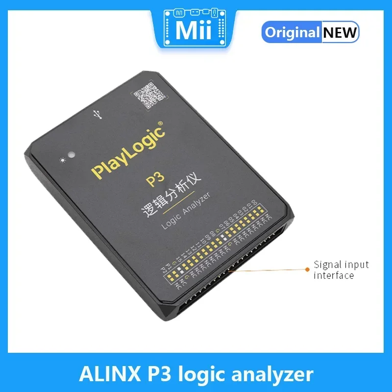 Analizador lógico PlayLogic ALINX P3 200M Velocidad de muestreo 16 canalesAlinx - imagen 2