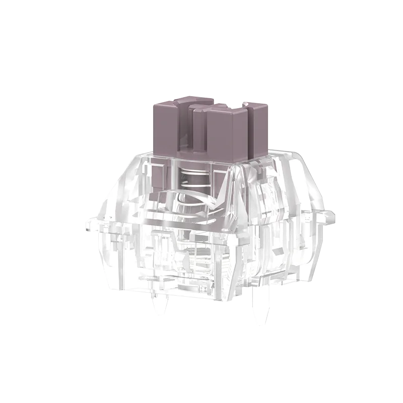 TTC Heavenly King Eje magnético RGB Edición Esports Carcasa totalmente transparente Estructura elástica suave ilimitada transparente Q Bounce - imagen 4