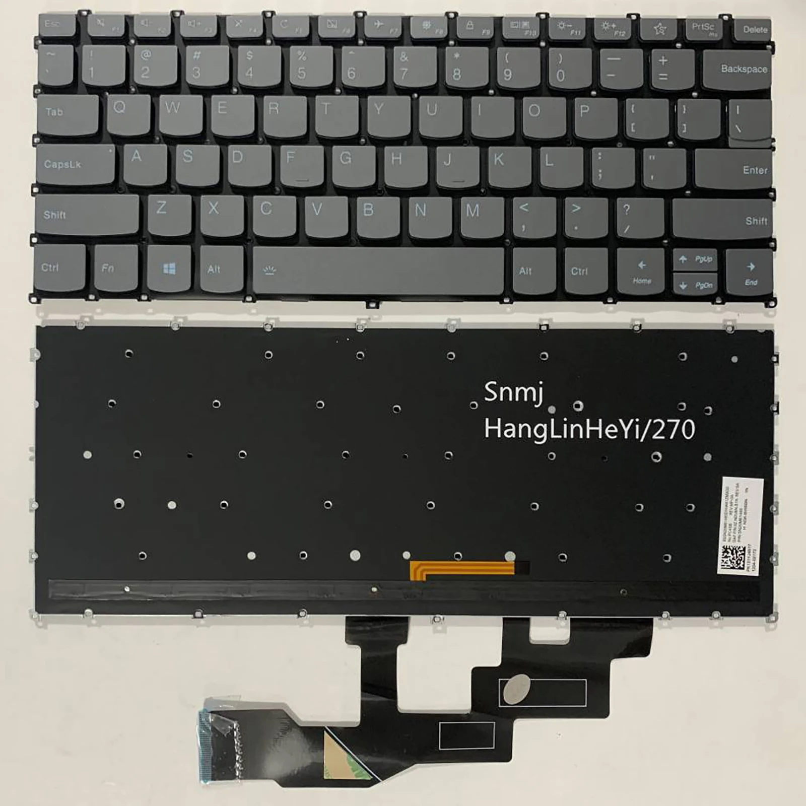 Teclado de ordenador portátil con diseño estadounidense para Lenovo IdeaPad S540-13 S540-13API S540-13ARE S540-13IML