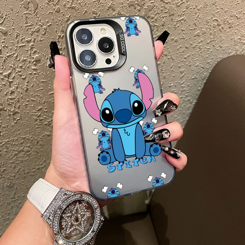 Funda bonita de dibujos animados Stitch para Infinix Smart 8 7 Hot 40i 30 40 Pro 12 Play Tecno Spark Go 10C 20C 10 20 Pro Camon 20 Pro - imagen 2