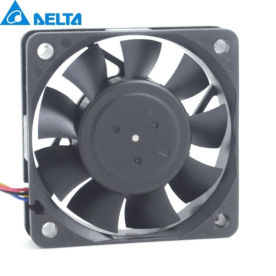 Para Delta New AFB0612VHB 6015 12V 0.24A 6CM 60mm cuatro cables PWM ventilador de refrigeración 60*60*15mm - imagen 3