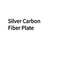 Silver CF Plate