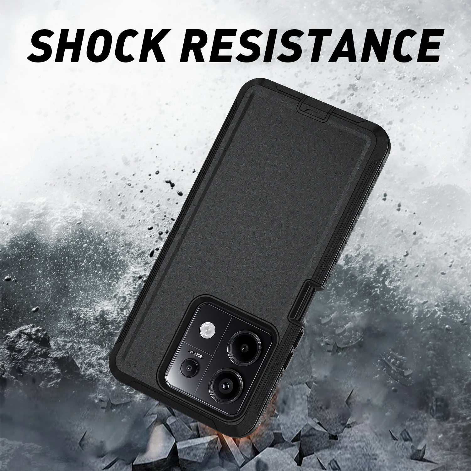 Funda resistente a prueba de polvo para Redmi 12, funda protectora de cámara para Xiaomi 11T Pro Redmi Note 11S 12, funda protectora a prueba de golpes - imagen 5