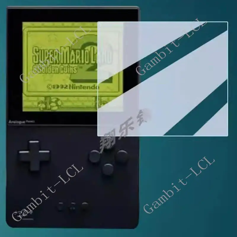 2 uds para bolsillo analógico Protector de vidrio templado AnaloguePocket 9H HD cubierta de película protectora de pantalla - imagen 3