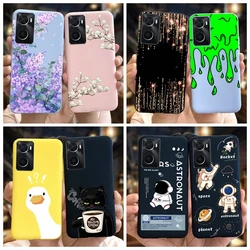 Funda TPU OPPO A36/A76/A96 4G con Diseño Floral