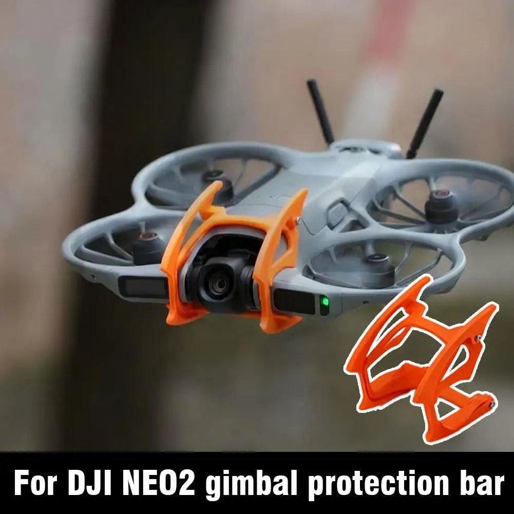 Para DJI Neo 2 barra de protección de cardán de fibra de carbono ABS NEO2 protector de lente de cardán anticolisión accesorios para drones