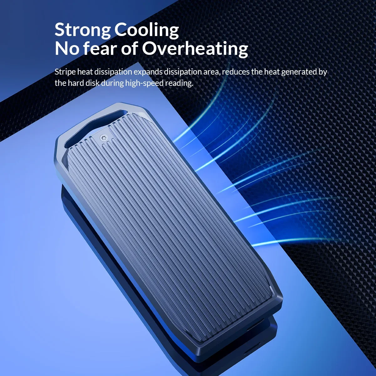 Orico 40Gbps USB4 M.2 NVMe SSD carcasa de aluminio M2 funda externa Compatible con Thunderbolt 3/4 m.2 ssd nvme funda para Macbook - imagen 3