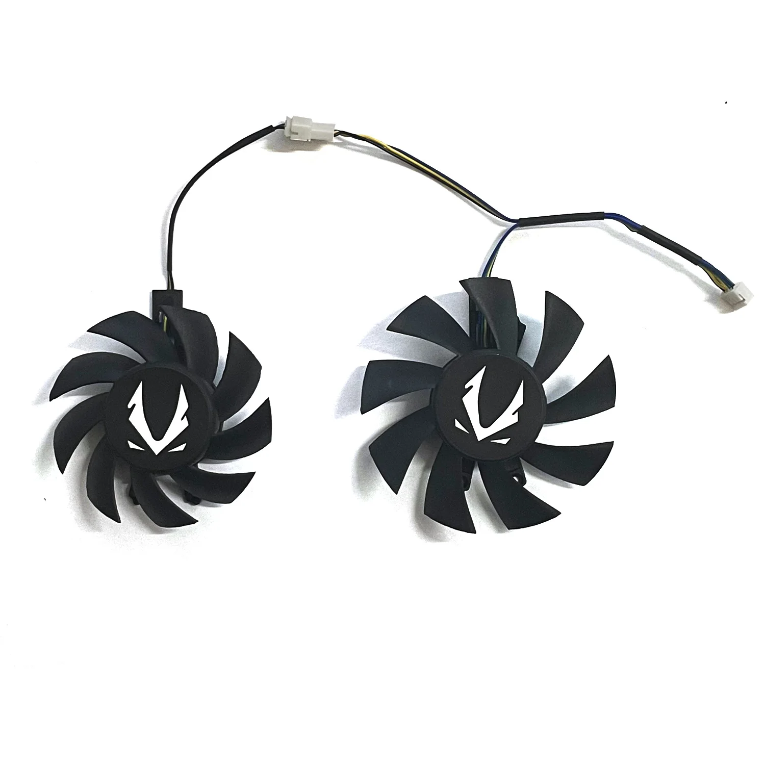 GA72S2U GA82S2H 12V 0.32A VENTILADOR de refrigeración de 4 pines para ZOTAC GAMING GeForce GTX 1660 SUPER 1660Ti ventilador de repuesto doble ZT-T16620F-10L - imagen 3