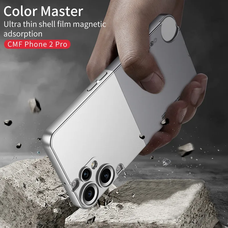 For Nothing CMF Phone 2 Pro Case GKK Funda protectora de lente de PC dura desmontable ultrafina para teléfono - imagen 2