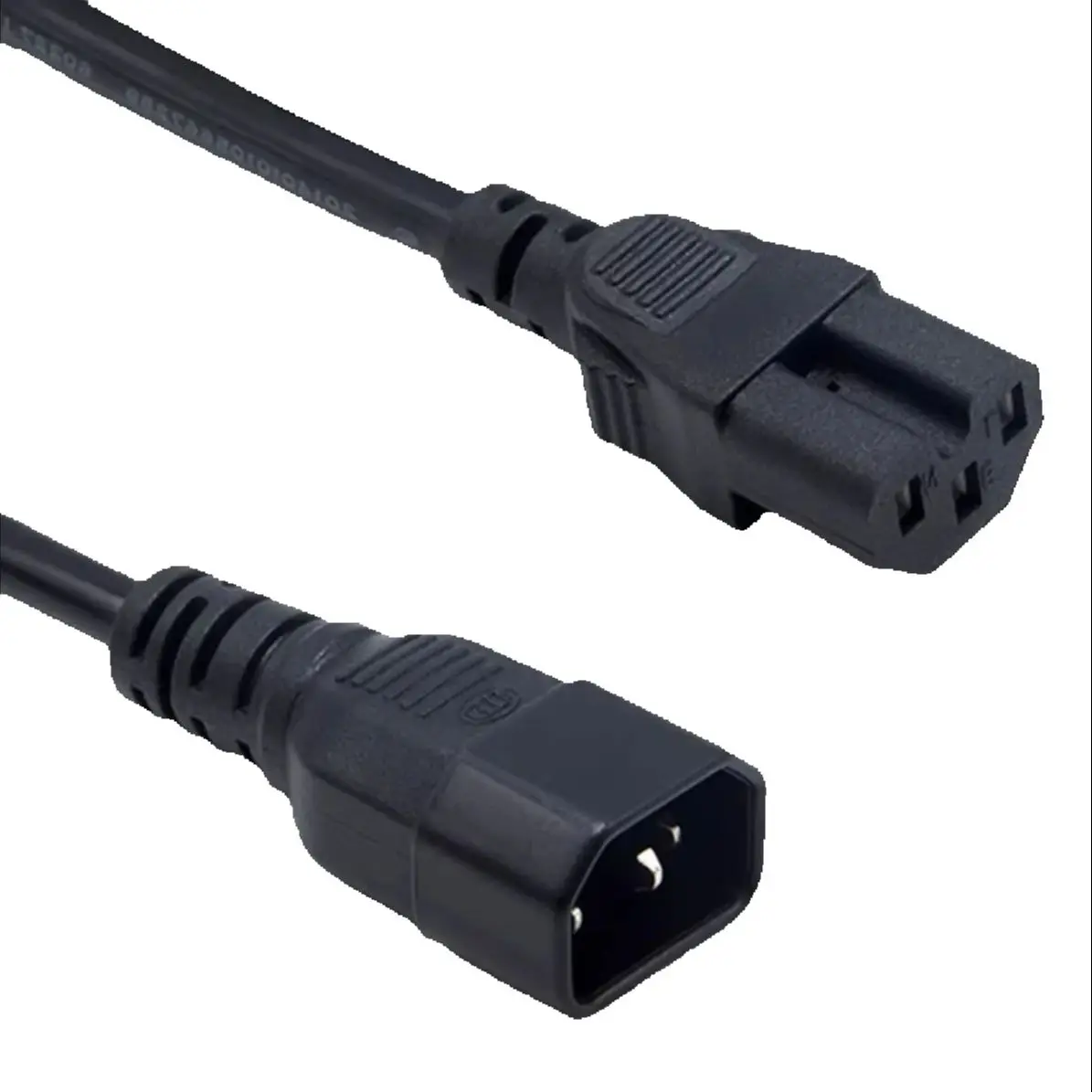 Cable de alimentación IEC C14 a C13 Cisco UPS, Cable de extensión de fuente de alimentación IEC C15 C14, Cable M F para PC, Monitor de ordenador, PDU, DMX, DJ, luz de escenario